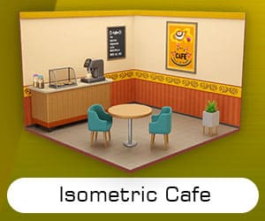 Isometric Cafe