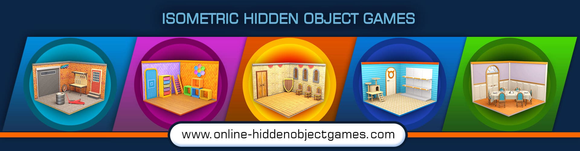 Isometric Hidden Object Games