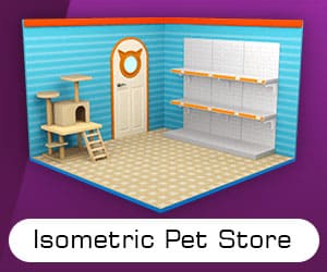 Isometric Pet Store