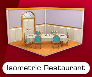 Isometric Restaurant